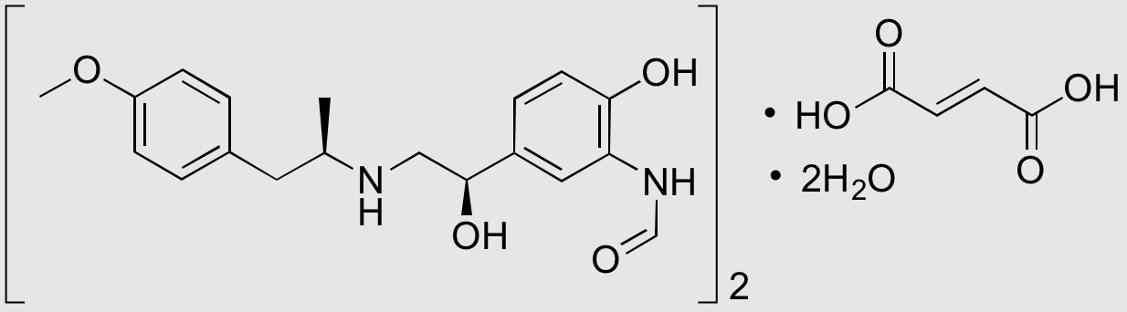 formoterol fumarate formula